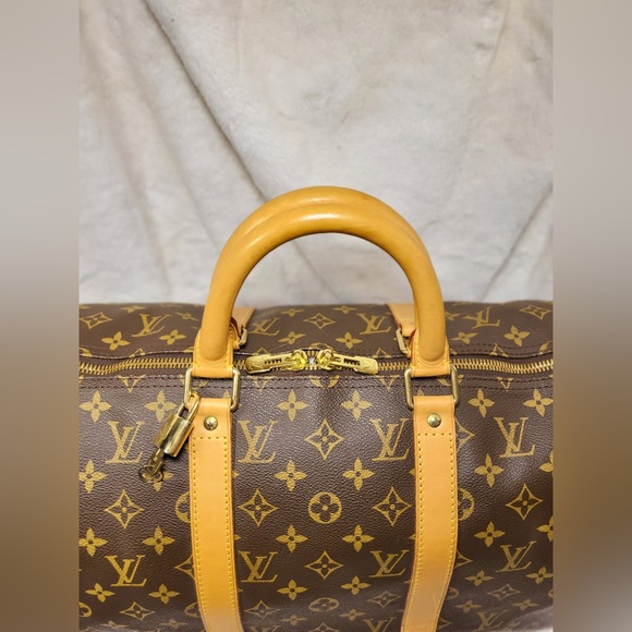 Authentic Louis Vuitton Keepall 50 luggage travel duffel bag - Picture 15 of 16